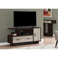 Daphnes Dinnette 48 in. TV Stand - Cappuccino & Taupe Reclaimed Wood-Look DA3066997